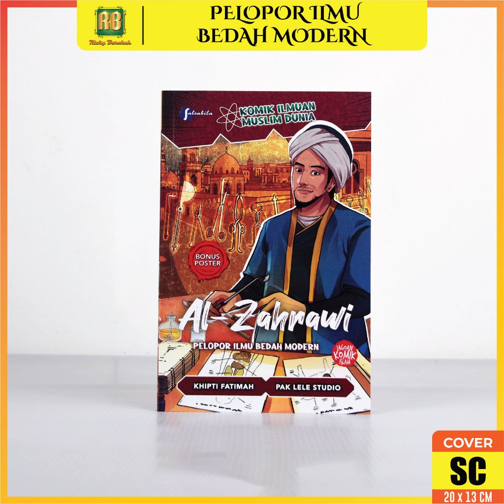 NEW Komik AL-ZAHRAWI Pelopor Ilmu Bedah Modern Ilmuwan Muslim Dunia Buku Anak Penerbit Salsabila
