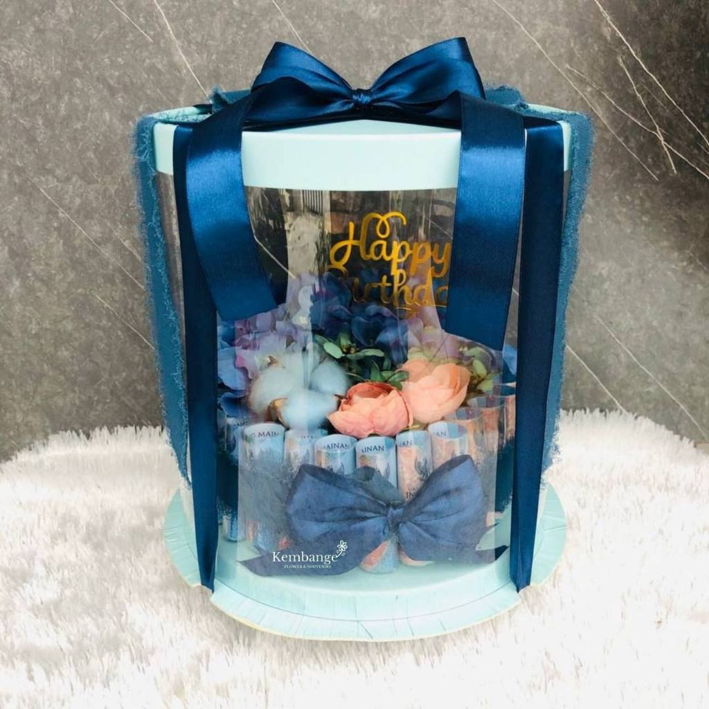 KADO ULTAH KADO ULTAH PACAR KADO ULTAH CEWEK KADO ANNIVERSARY [FLOWER MONEY-CAKE]