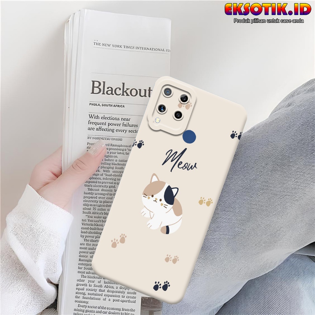 Case Realme C15 - Casing Realme C15 - Fashion Case Terbaru - Silikon Realme C15 - Motif Keren Dan Lu