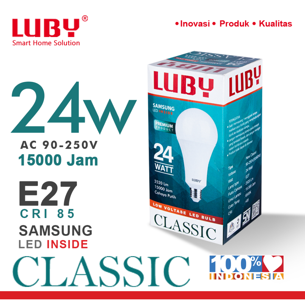 LED Luby tipe Classic 24 Watt