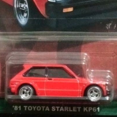 Hot Wheels '81 TOYOTA STARLET KP61