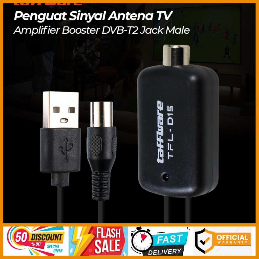 Booster antena tv digital penguat sinyal tv digital