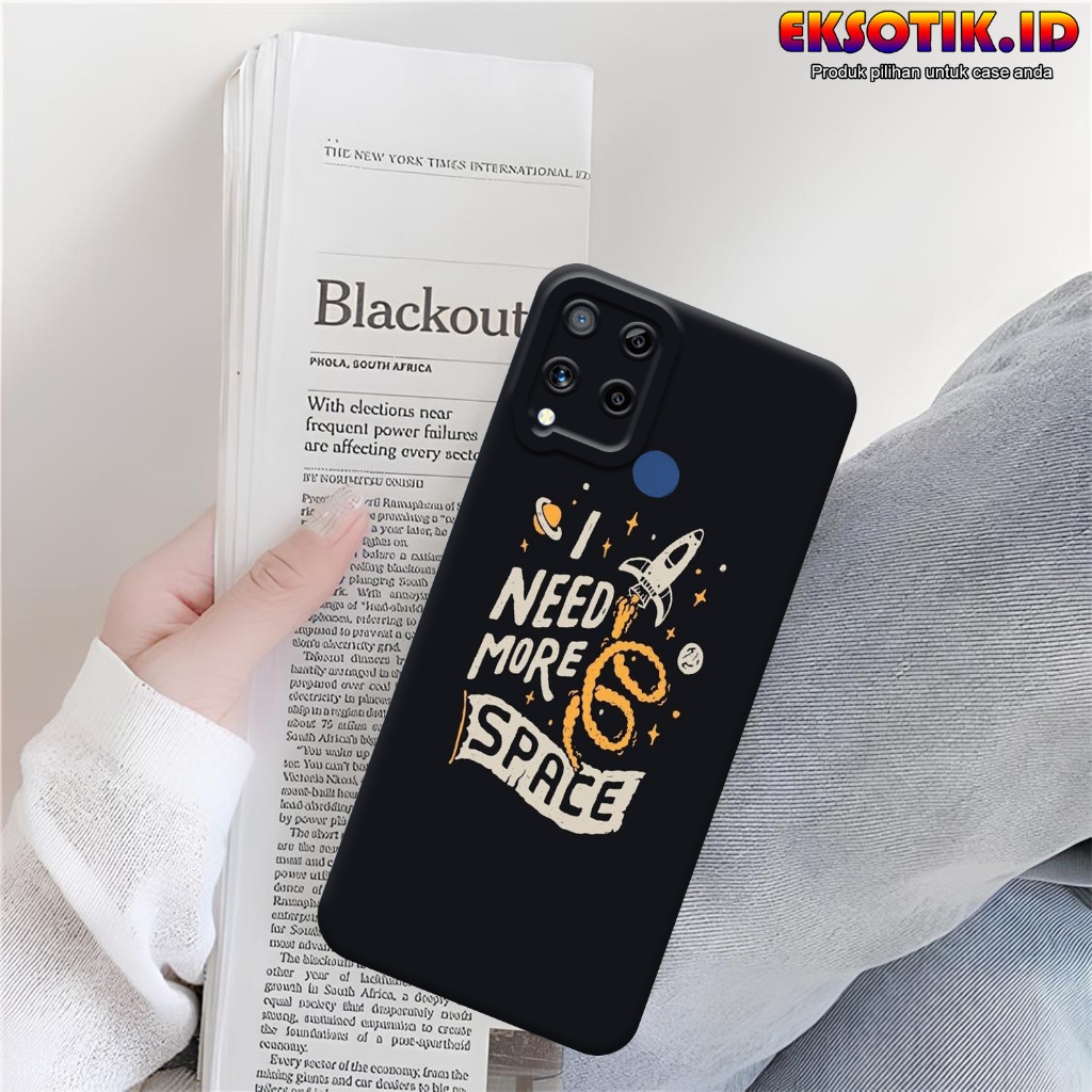 Case Realme C15 - Casing Realme C15 - Fashion Case Terbaru - Silikon Realme C15 - Motif Keren Dan Lu