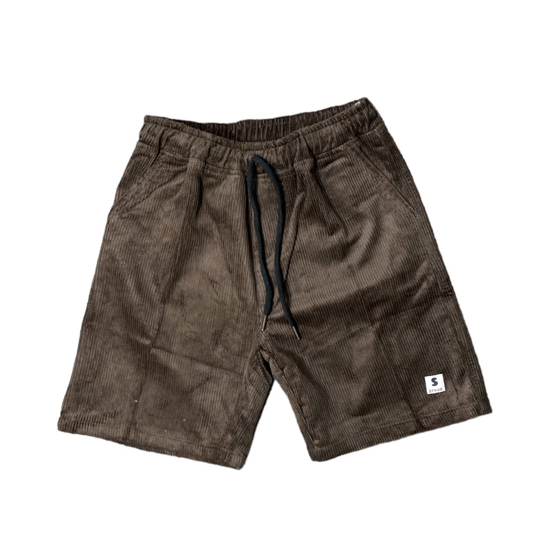 STIEGO-Celana Pendek Corduroy / Celana Pendek Pria / Celana Corduroy