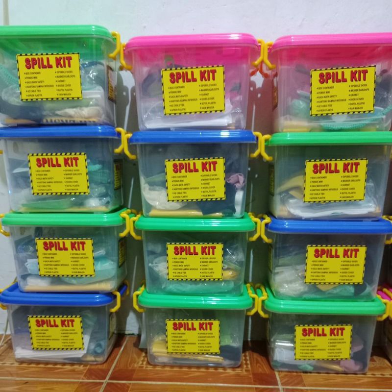 Spill Kit Infeksius Response / APD / Rumah Sakit / Klinik / Puskesmas / Perkantora / Spill Kit