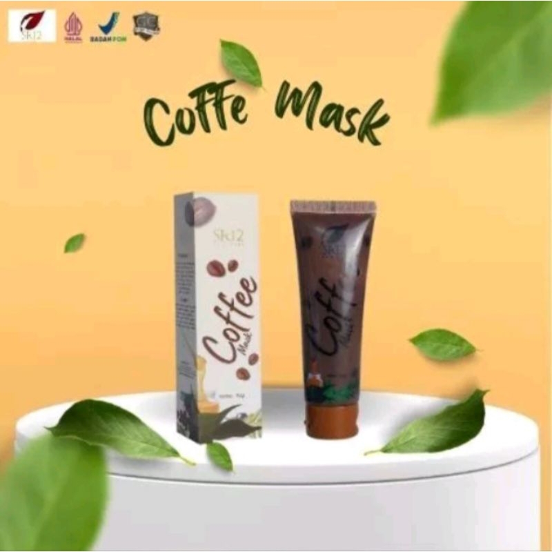 COFFEE MASK || SR12 MASKER WAJAH / SR12 COFFEE MASK