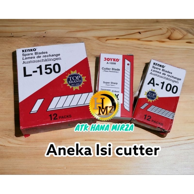 

Isi cutter Kenko L-150 dan A-100