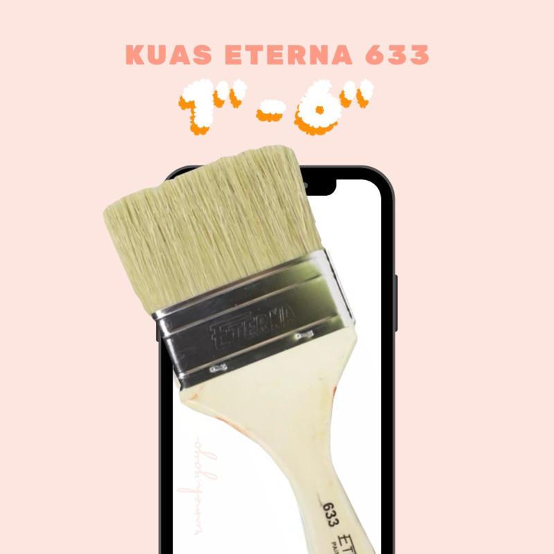 

Kuas Eterna 633 3” 4” 5” 6” (harga per pcs)