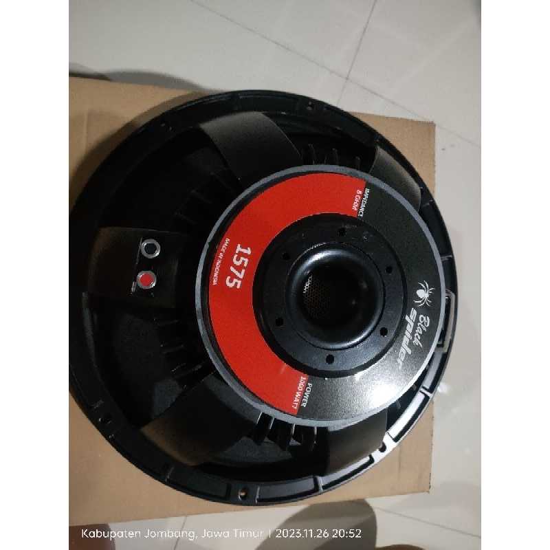 SPEAKER BLACK SPIDER 1575