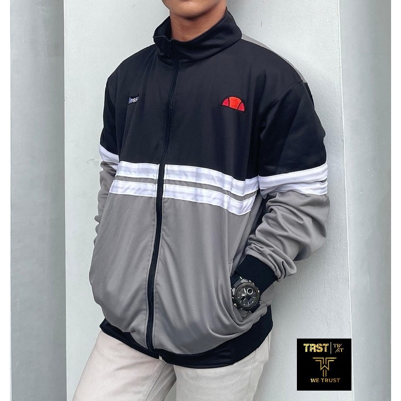 TRST-JAKET ELLESSE TRACKTOP SANTAI OUTDOOR SPORT PERIA WANITA