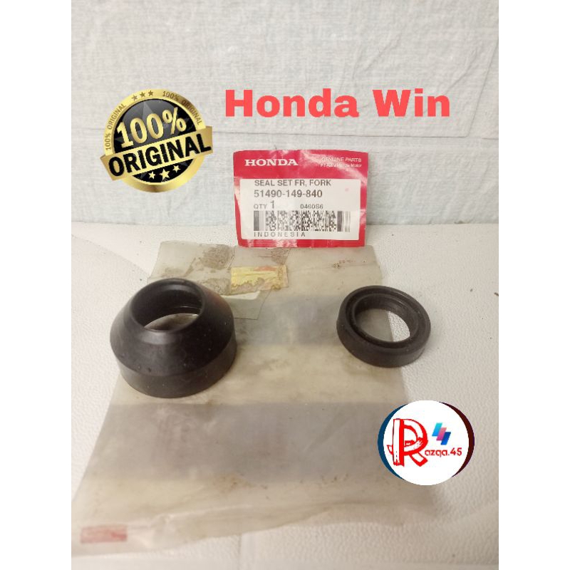 SEAL SHOCK HONDA WIN SEAL SET FORK SHOCKBREAKER DEPAN ORIGINAL AHM