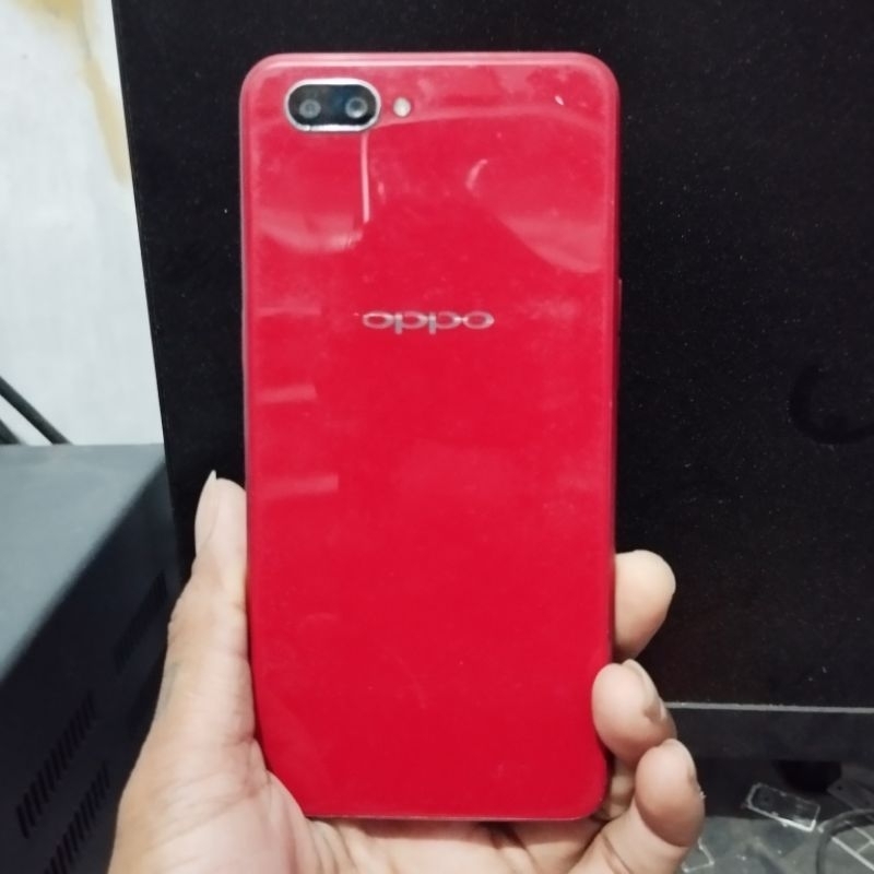 mesin oppo A3S unit normal no pola no akun