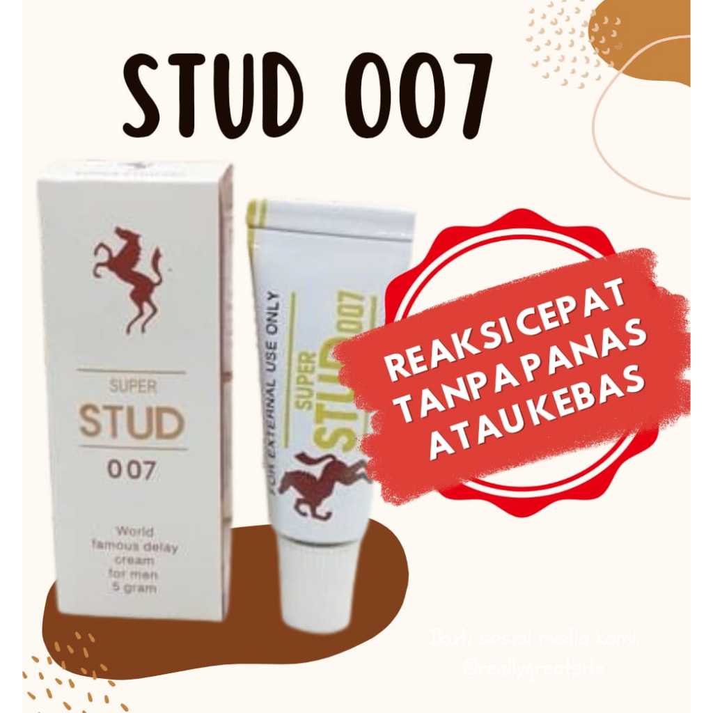 Super Stud 007 100% Original obat oles pria dewasa