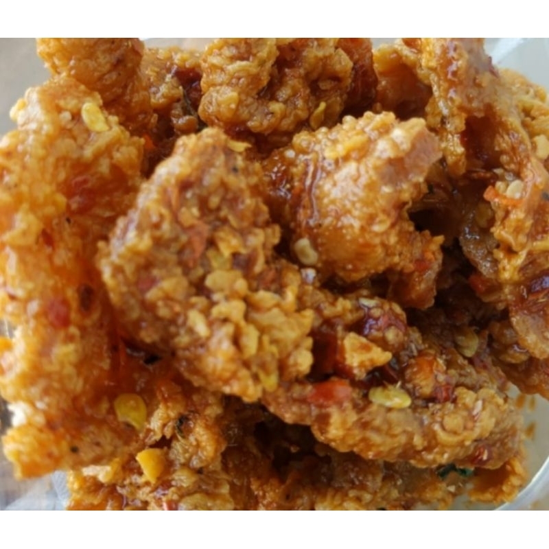 

[ LIVE ] Kulit Krispy Ayam Pedas Daun Jeruk 500gr