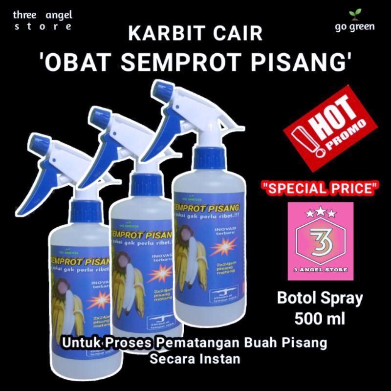 Obat Semprot Pisang/Ethrel/Spray Pemasak Pematang Buah Pisang dll/500ml