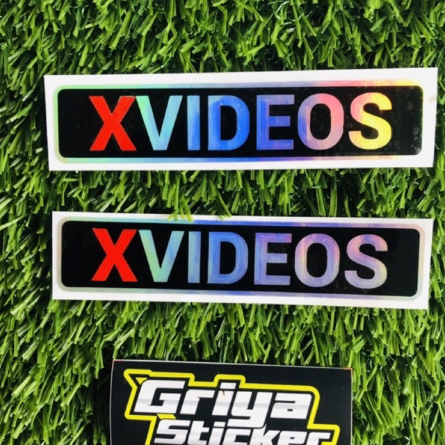 Sticker cutting XVIDEOS stiker hologram viral