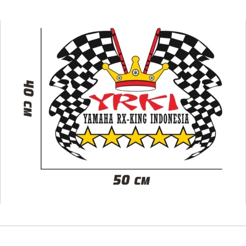 STIKER MOBIL CUTTING STICKER MOBIL YRKI CUTTING STICKER KEREN