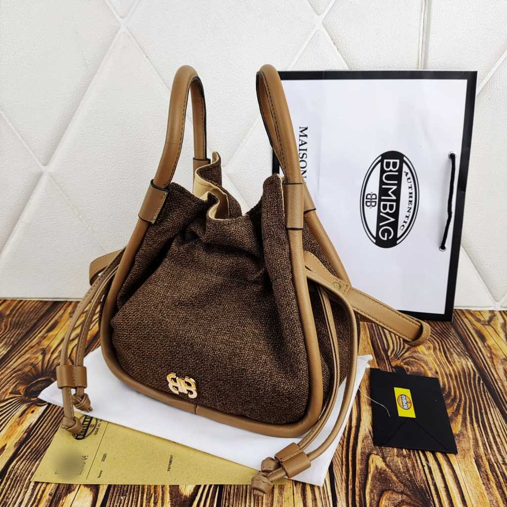 BUMBAG - UK BESAR Halimun - Dumpling Sling Bag FREE PAPER BAG - SEJIWA BAG FREE PAPERBAG (reborn)