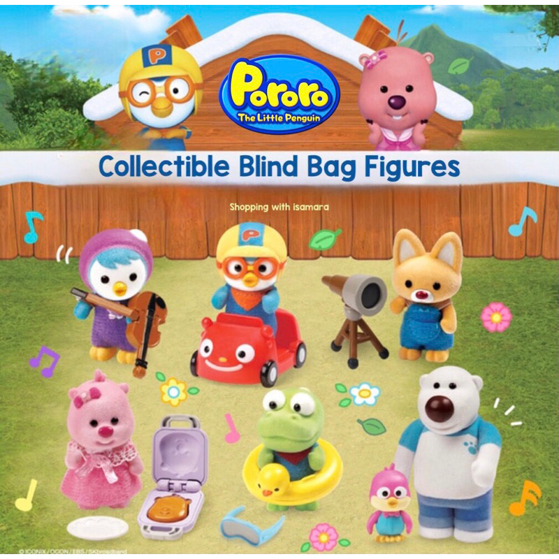 Pororo Collectible Blind Bag Figures