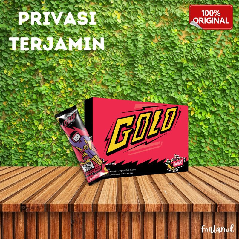 

Mr Golo Ginseng Royal Jelly Banana Jamu Pria Original