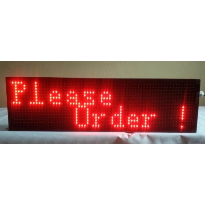 running text tulisan berjalan murah