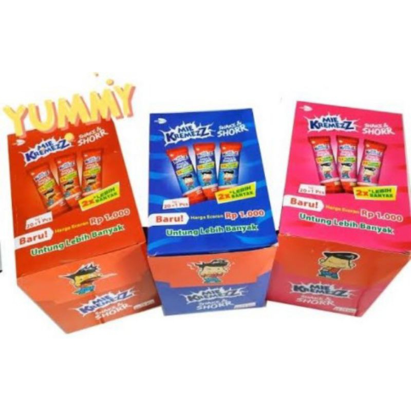 

mie kremezz shor isi 20+1 pcs