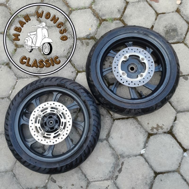 VELG RODA BAN RACING FULLSET PCX 150 ORIGINAL