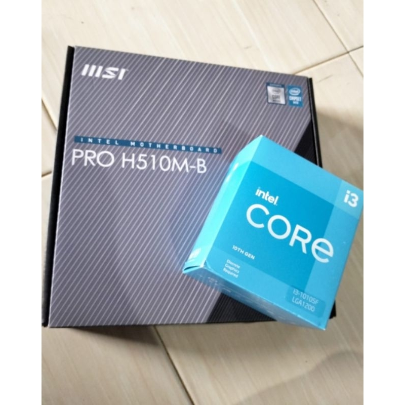 Paket Mobo Proc i3 10105F