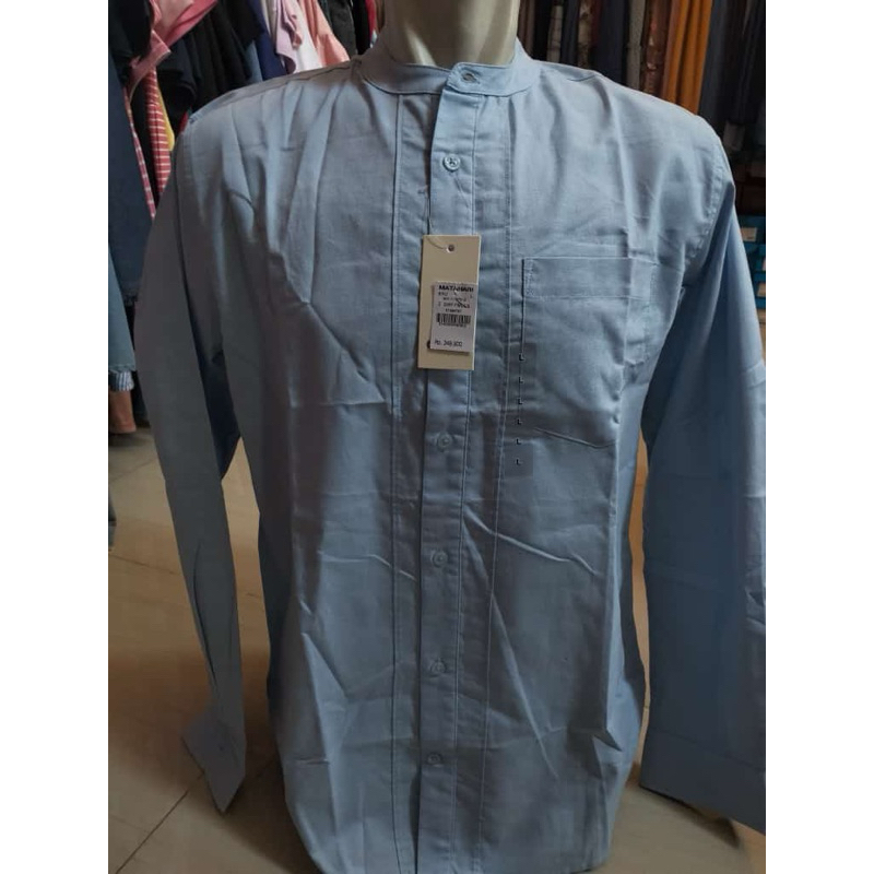 Baju Koko Cole lengan panjang Pria