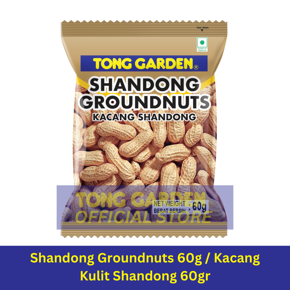 

Tong Garden Kacang Kulit Shandong 60 gr - Kacang Kulit Jumbo