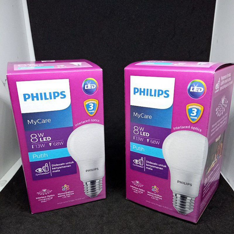 Lampu LED PHILIPS 8 Watt