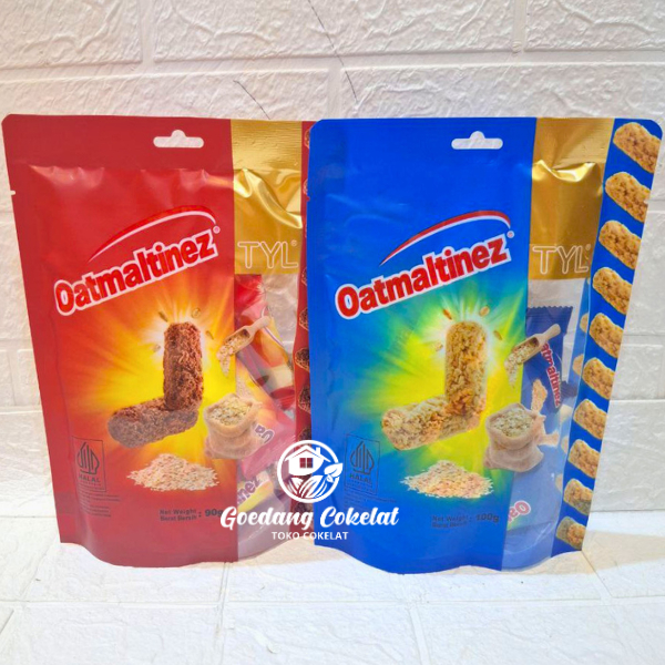 

TYL Oat Oatmaltinez Oatchoco Oat White Choco Sereal Oat Cemilan Sehat 90g 100g