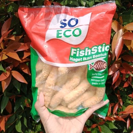 

(SO ECO) Fishstick Nugget Ikan Bentuk Stick 500gr