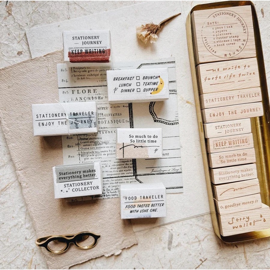 

PensPapersPlanner - Series V Rubber Stamps