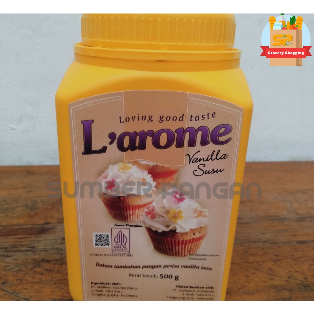 

Larome Vanilla Milk Powder 500 Gr/ Zeelandia L'Arome Vanilla Milk Powder 500 Gr