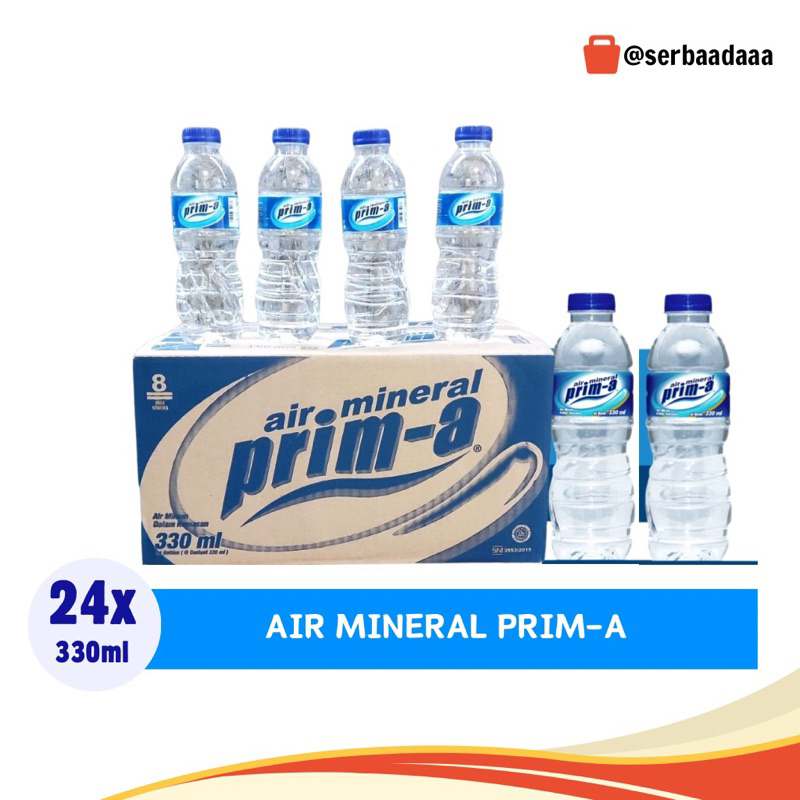 

PRIMA 330 ML - AIR MINERAL PRIMA 330ml ISI 24 BOTOL