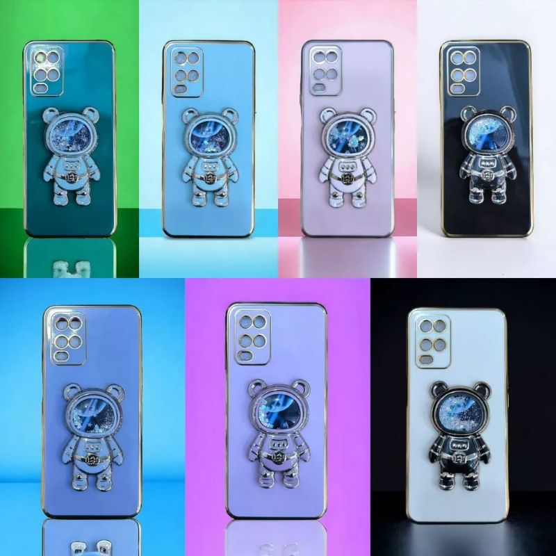 CASE STAND NASA CROME METAL XIAOMI REDMI A1/A2 MI 12 LITE POCO C40 POCO M3 POCO M3 PRO POCO M4 PRO P