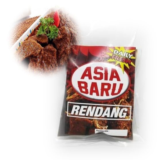 

Rendang Daging Padang Asia Baru 500gr / 500 gr / gram