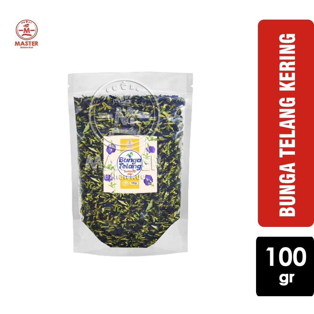 

Bunga Telang Kering / Dried Butterfly Pea Flower / Teh Bunga Telang [100 gr]