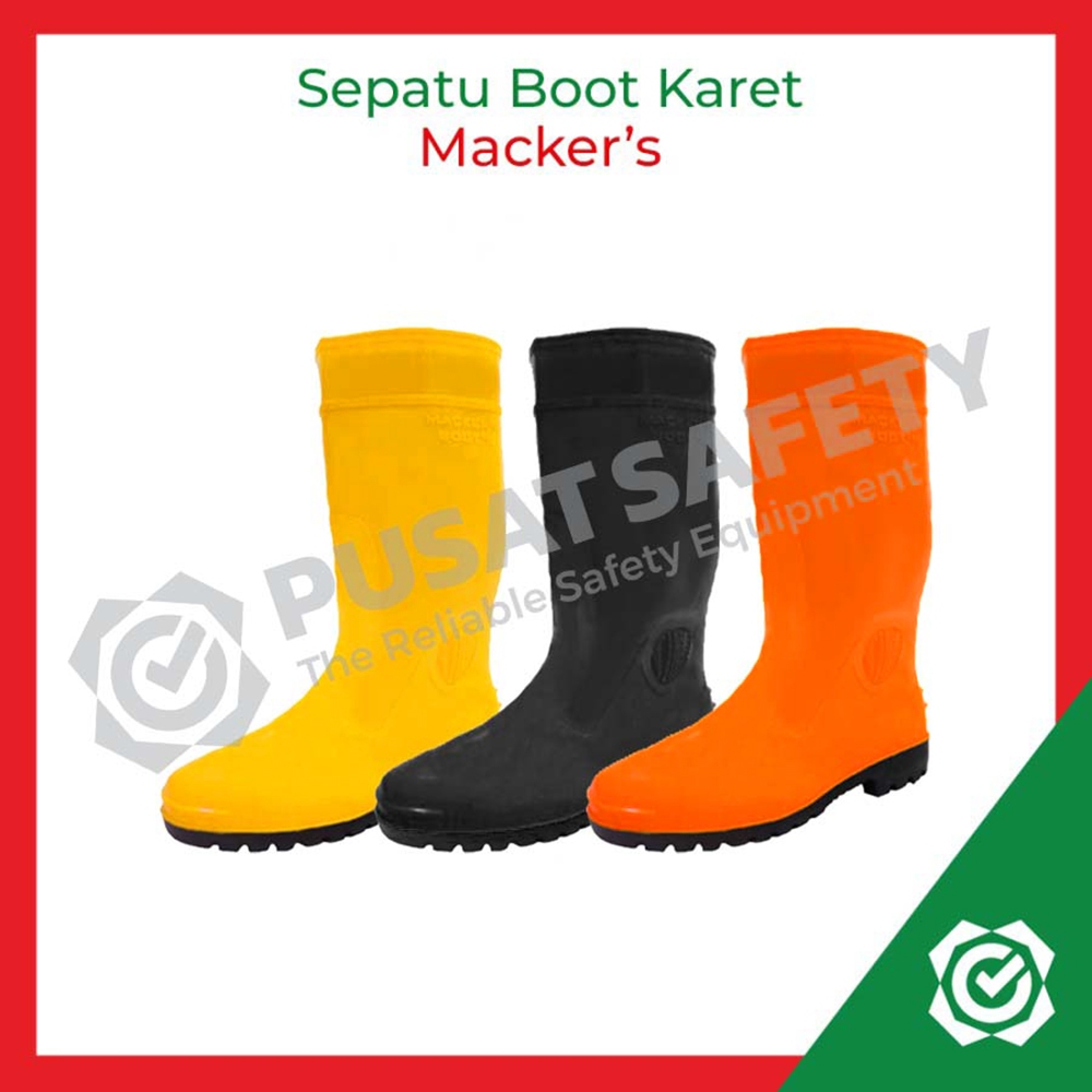 Sepatu Boot Karet Mackers Tinggi