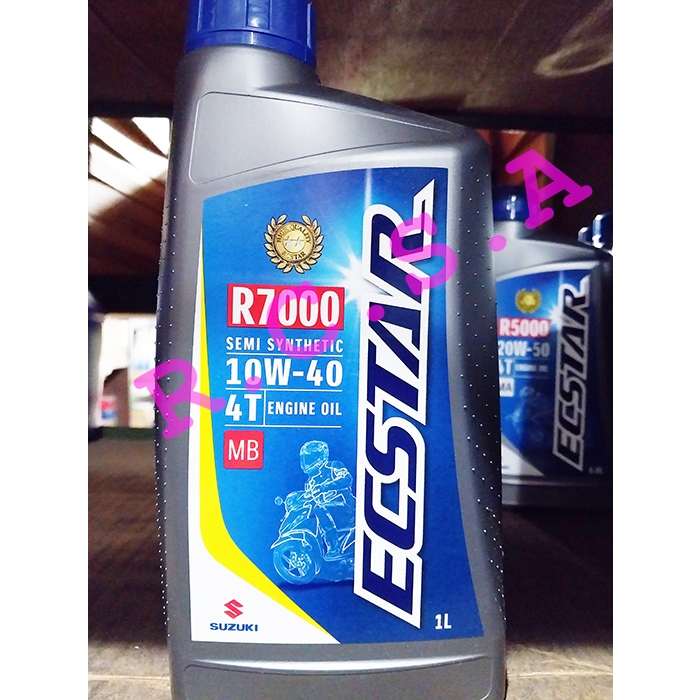 OLI SUZUKI ECSTAR R7000 10W-40 4T MB MATIC 1 LITER ORIGINAL