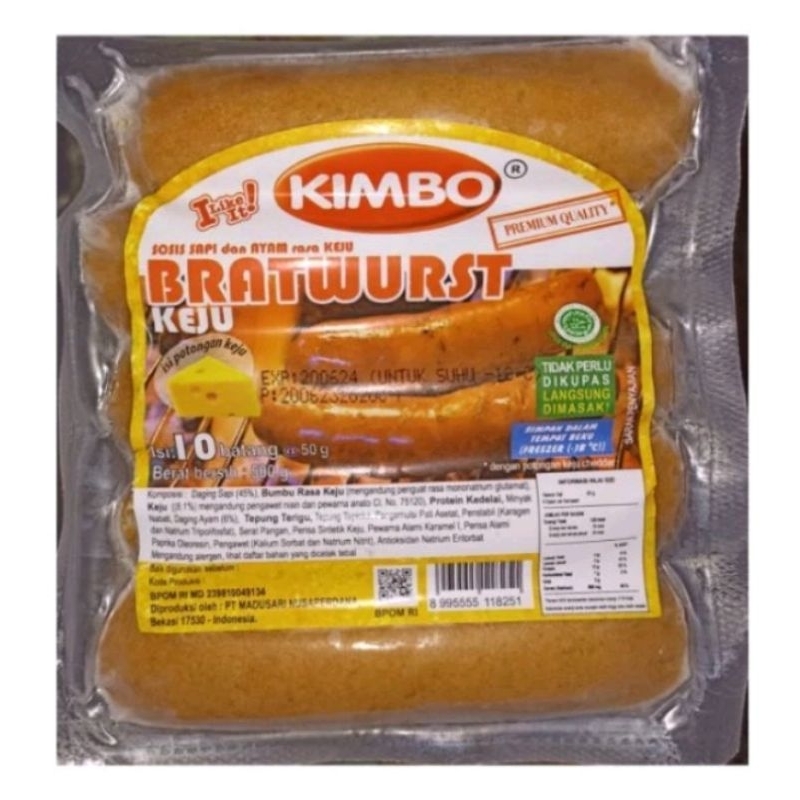 

Sosis Kimbo Keju Bratwurst