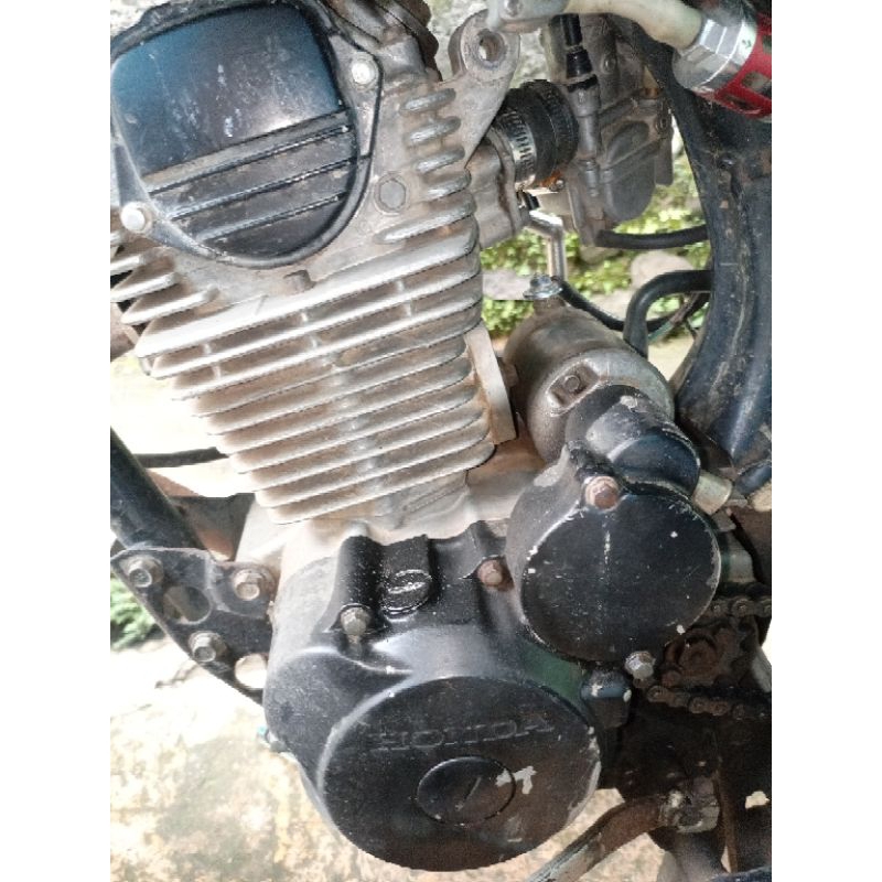 engine mesin set Honda Tiger 2000 ss  komplit