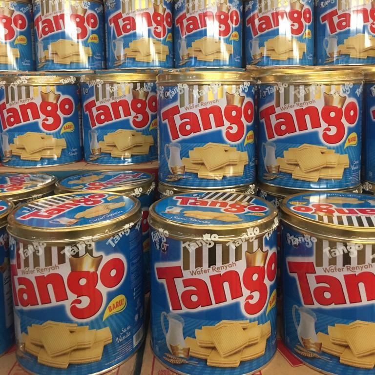 

TANGO WAFER SUSU VANILA KALENG 240gr | biskuit kaleng | wafer murah