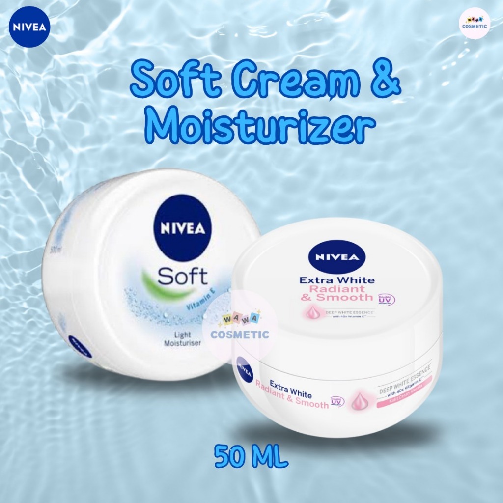 WAWA - NIVEA Soft Creme Jar 50 mL | Cream & Moisturizer Cream