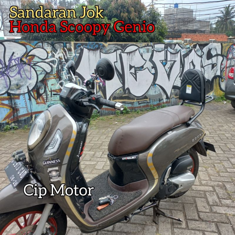 SANDARAN SENDERAN JOK BELAKANG SEMUA SCOOPY FI SCOOPY CARBU SCOOPY NEW FI DAN GENIO SCOOPY NEW 2013 