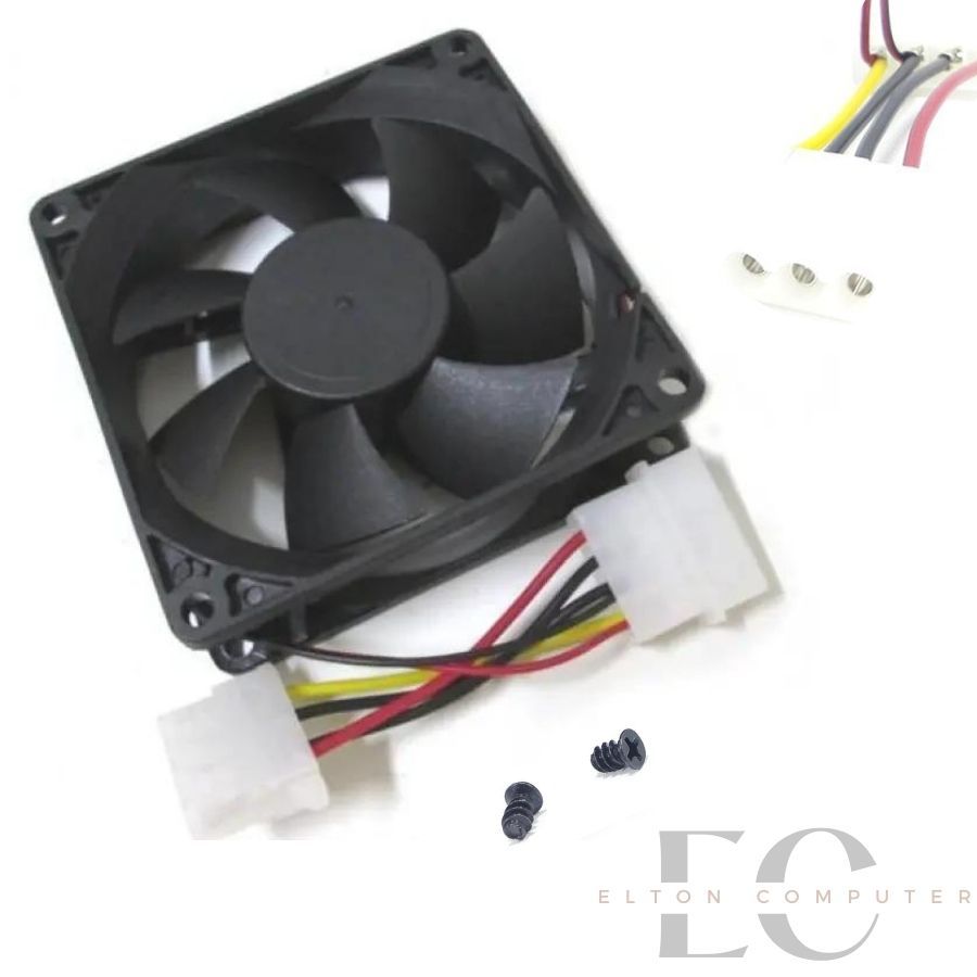 Fan Casing Black 12 cm / Fan Casing Hitam 12" / Fan CPU 12 cm Hitam Black / Cooler Fan Black 12"