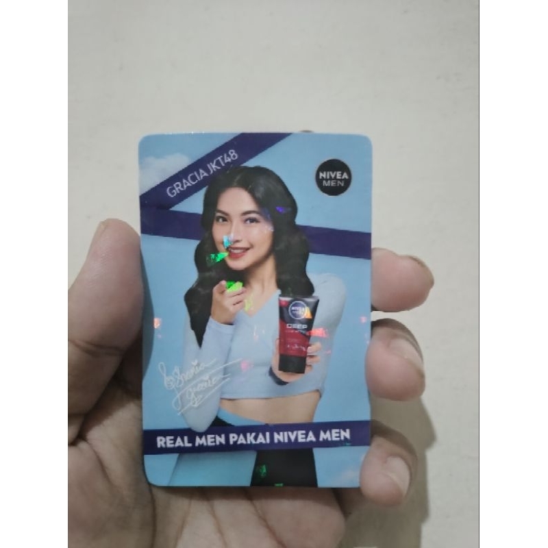 Photocard Nivea Men x jkt48