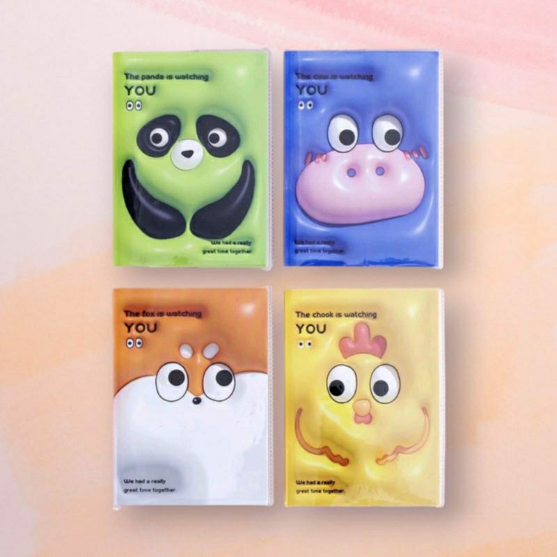 

(Bisa COD) Notebook Kecil Sampul Plastik