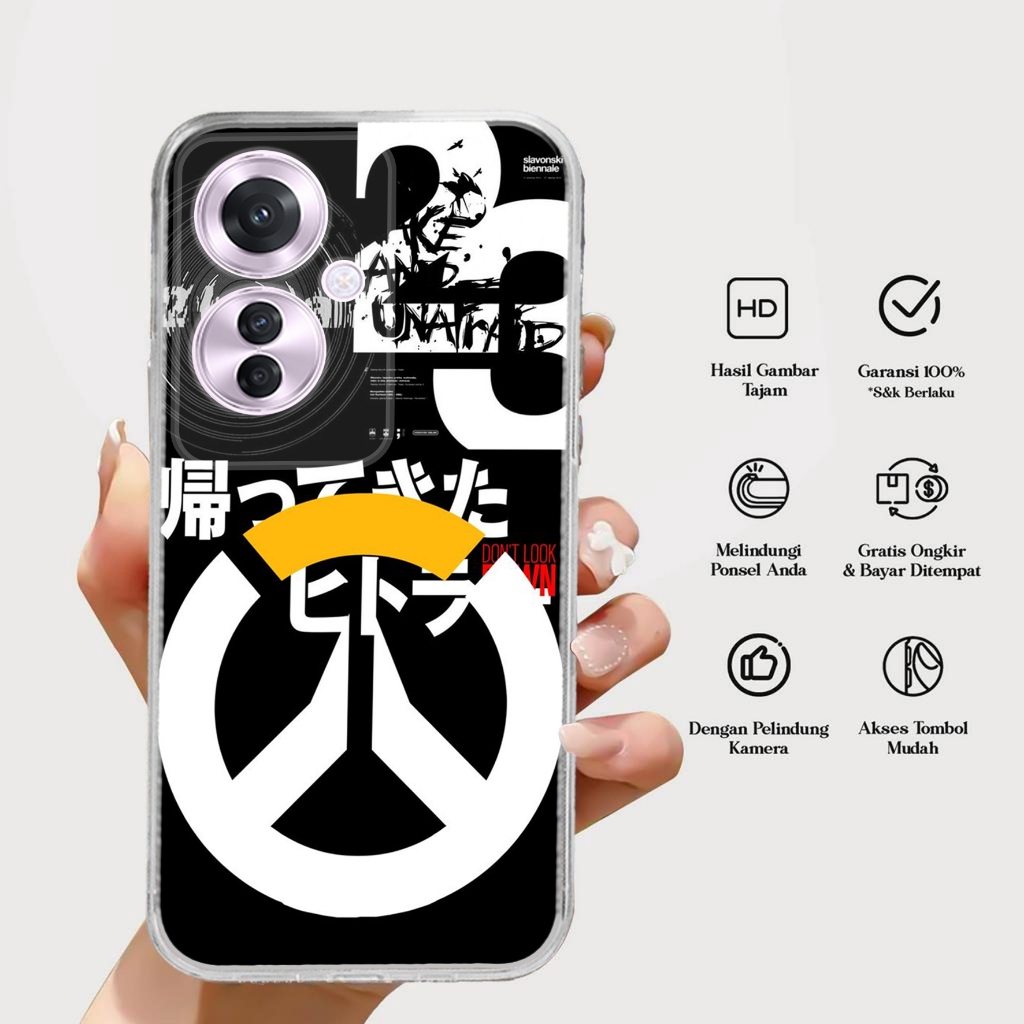 CASE OPPO RENO 11F 5G - Casing OPPO RENO 11F 5G Terbaru AERO STORE [ MOTIF 21 ] Silikon - Case Hp OP